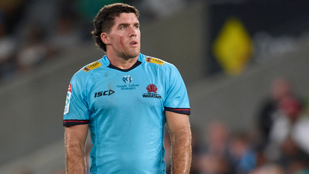 Blank space: The Waratahs are the only Australian team without a major sponsor heading into round two of Super Rugby.