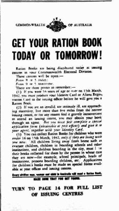 Ad from SMH, June 13, 1942.