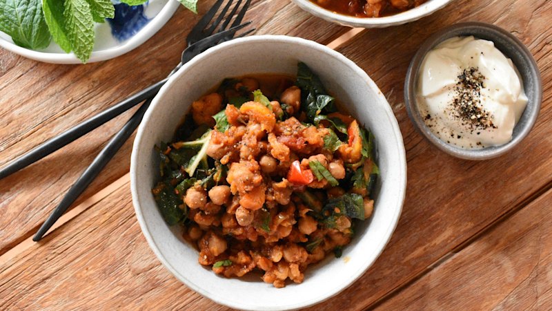 Sarah Pound’s slow-cooker Moroccan vegetable and chickpea stew recipe draws acclaim