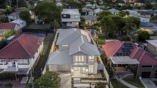 43 Amulree Street, Tarragindi, which sold at charity auction for $2.45 million, April 5, 2025.