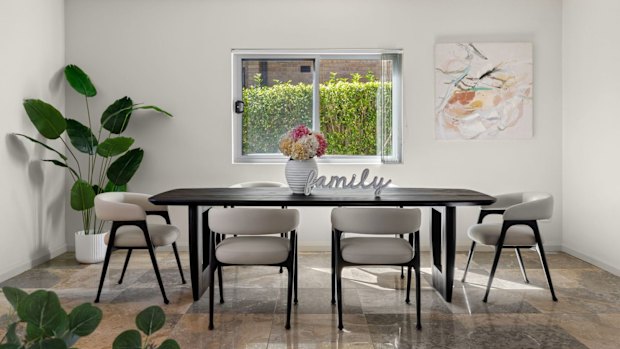 The Strathfield  home is one a tranquil tree lined family-friendly street, said the listing.