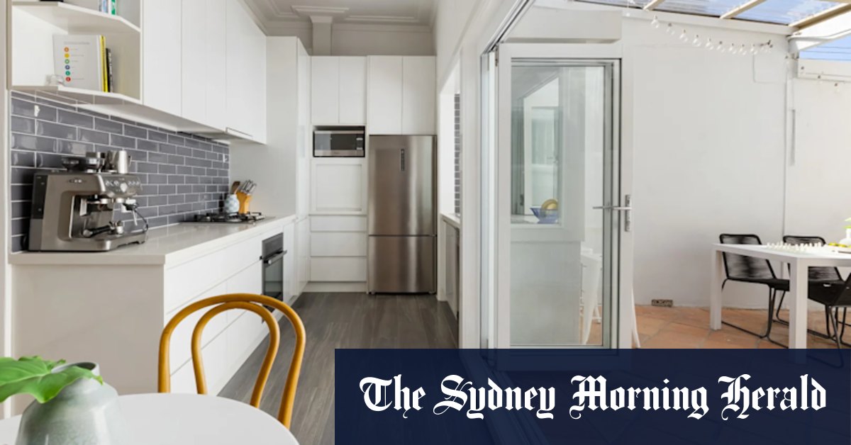 Apartment that looks like house sells for $1,356,000 in the inner west