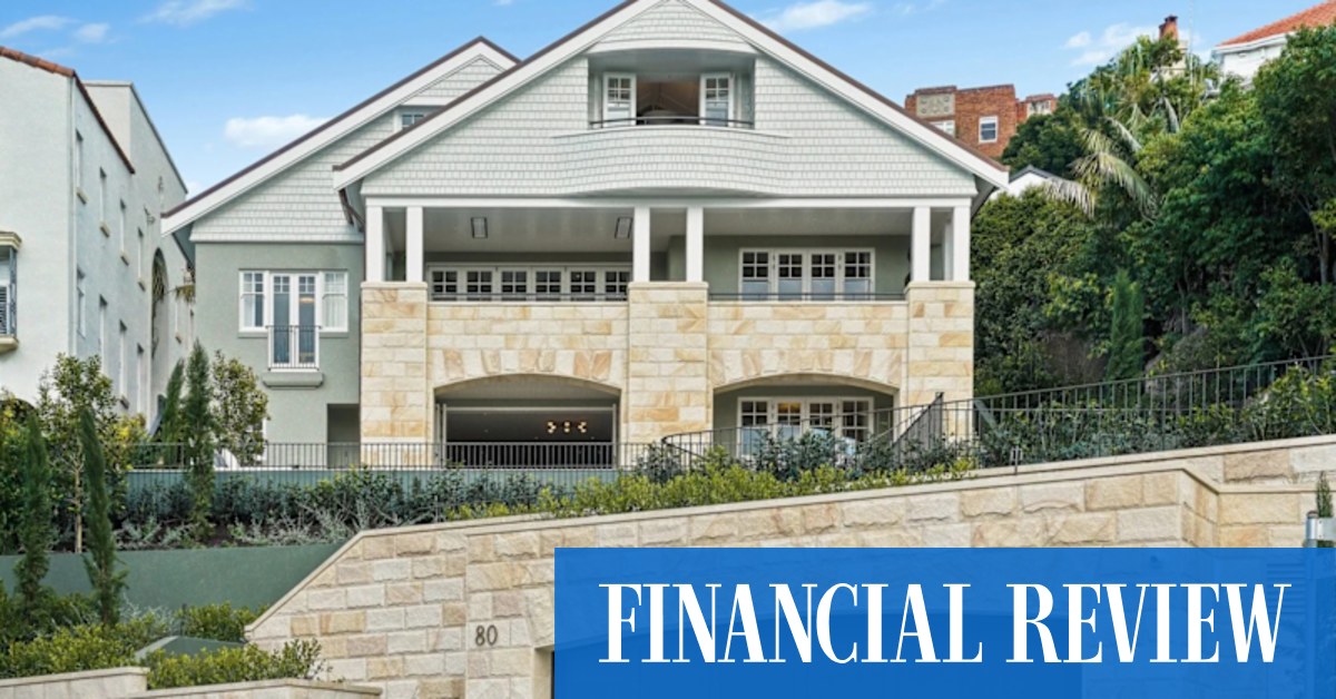 afr.com - Bonnie Campbell - Rugby-loving fundie pays $31m for Jandegians' Bellevue Hill mansion