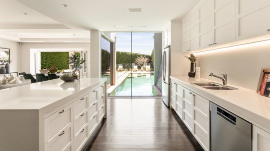 The Levins have moved next door in Vaucluse, buying their neighbours home for around the $12 million price guide.