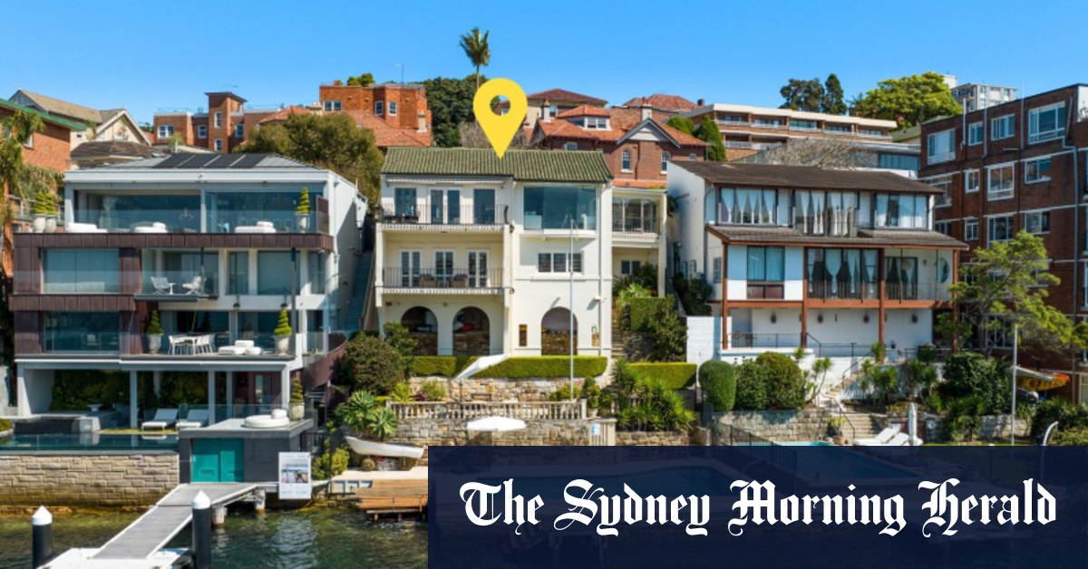 Sydney property: Venture capital boss Rick Baker buys $14.5m house in cash in Kurraba Point - Vimarsana News