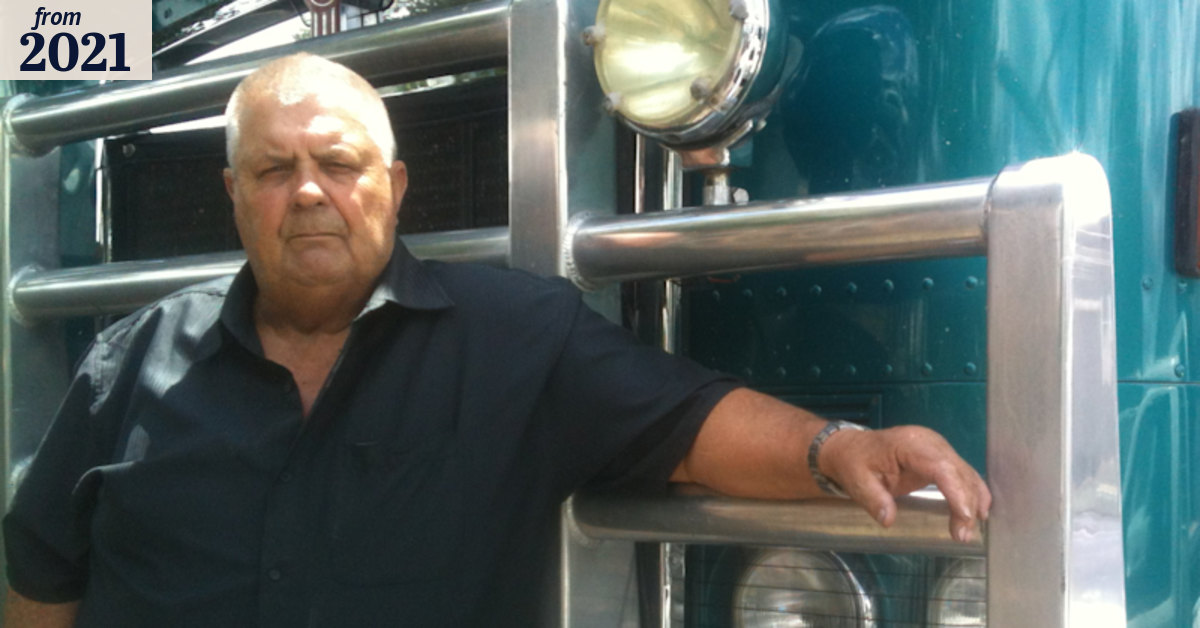 Jerry drove trucks for 60 years, now it’s catching up with him