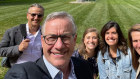 CoStar Group CEO Andy Florance and Chief Human Resources Officer Michael Desmarais gathered with their team at the University of Virginia recently.