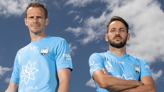 Sydney FC skipper Alex Wilkinson and Johnny Warren medal winner Milos Ninkovic are back for another A-League season.