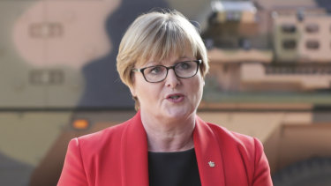 Defence Minister Linda Reynolds will give a speech on Thursday saying Australia is "deeply unsettled" with China's military push into the Indo-Pacific.