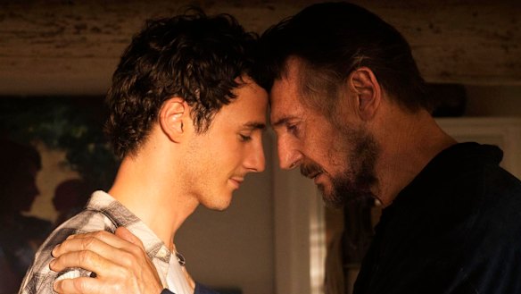 Liam Neeson championed the script as a chance to appear alongside his son.