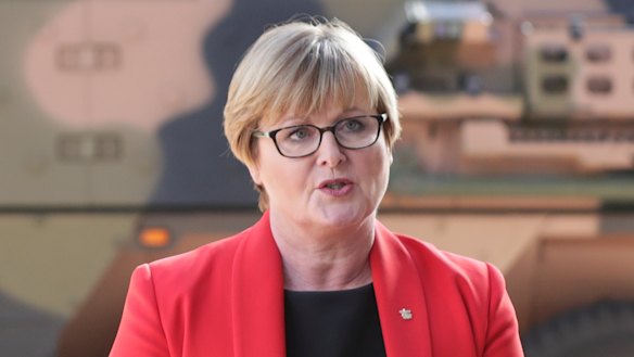Defence Minister Linda Reynolds will give a speech on Thursday saying Australia is "deeply unsettled" with China's military push into the Indo-Pacific.