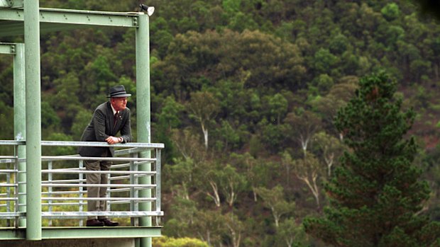 Max Hill at Greenhills  in 2000. He helped establish the conference centre in 1956.