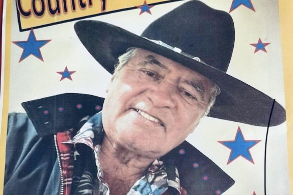 Bernie Peri was a popular performer in regional NSW. 