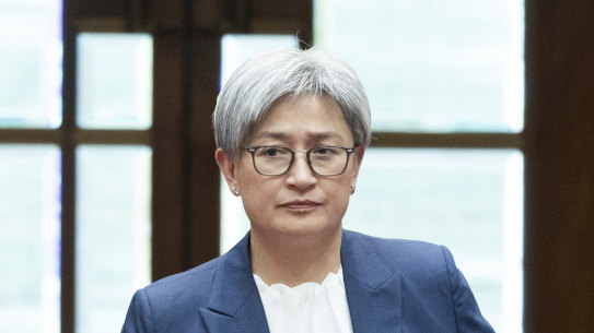 Foreign Minister Penny Wong says those granted temporary visas went through the proper security checks.