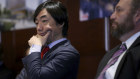 Bally’s chairman Soo Kim toured the Star casino with an Australian friend.