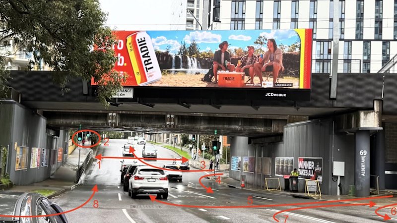 Billboard blues: Now who’s a clever cockie?