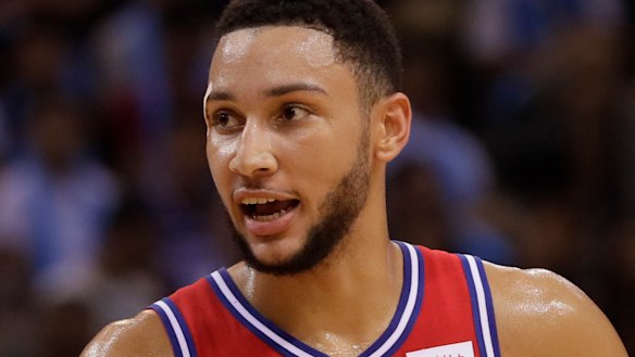 Great expectations: Ben Simmon became Australia's first NBA All-Star after just two seasons.