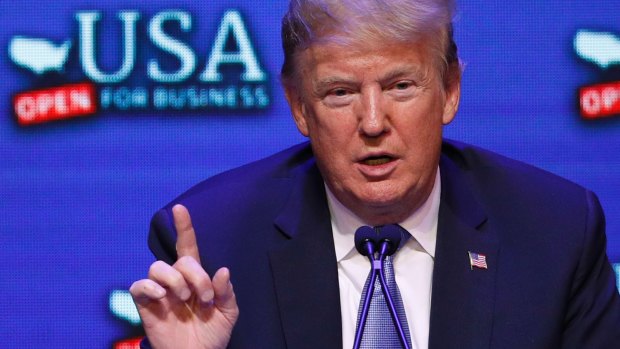 President Donald Trump has described illegal migrants as 'invaders'.