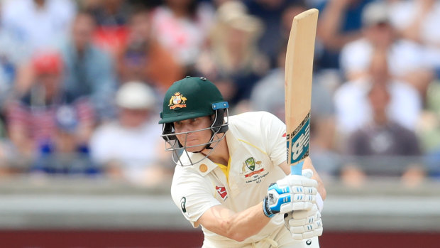 Steve Smith proved almost impenetrable at Edgbaston.
