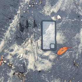 A two-metre crocodile has been spotted at Inskip Point, near Rainbow Beach in Queensland, which is further south than normal.