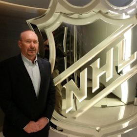 Former ice hockey referee Rick Williams, the man who introduced the bunker concept to the NRL.