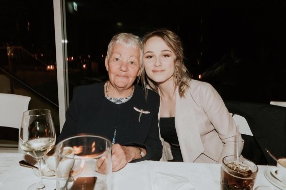 Ryrie, Jonathen’s mum (left) and Nicola, Jonathen’s daughter (right).