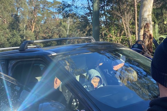 Christopher Wilson, 11, who went missing after he got off a school bus on Annangrove Road, Annangrove, on Wednesday afternoon, has been found by residents.