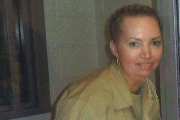 Lisa Montgomery in jail, in a photo provided by her lawyers. 