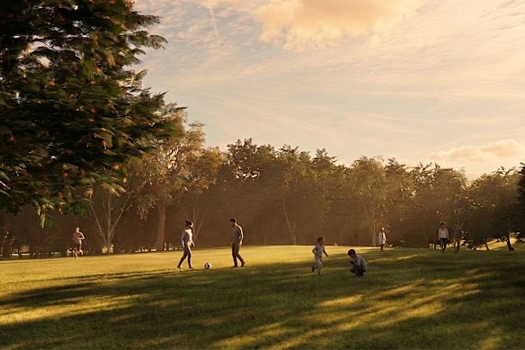 An artist’s impression of the 20-hectare public parkland. 