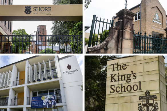 The Anglican Diocese of Sydney oversees more than 30 schools in NSW including Shore, Trinity Grammar, St Catherine’s and King’s.