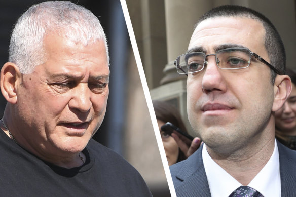 Mick Gatto and Orman.