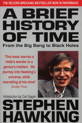 Book cover : A brief history of time (1988)