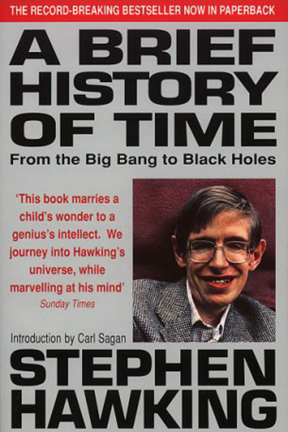 Book cover : A brief history of time (1988)