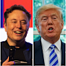 Elon Musk and Donald Trump.