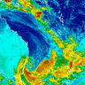 The weather system storming off Australia’s east coast.