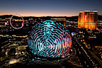 The Sphere first opened in September 2023.