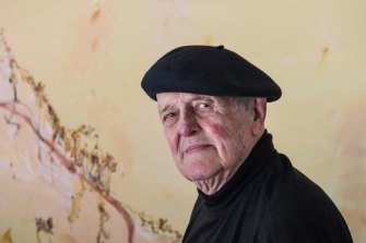 Australian artist John Olsen.