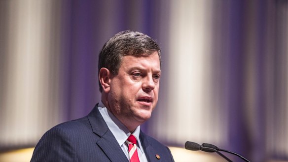 Former LNP leader Tim Nicholls wrote to the police minister.