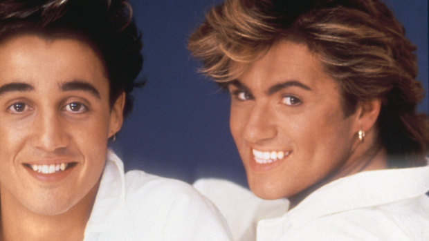 Andrew Ridgeley and George Michael in their Wham! days. 