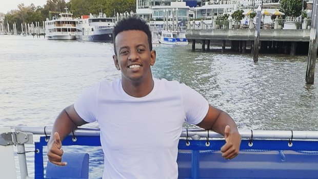 Girum Mekonnen, 19, was fatally stabbed at Zillmere's O’Callaghan Park, in Brisbane's north, last Sunday evening. 
