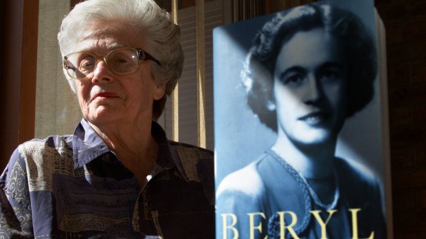 Dame Beryl Beaurepaire at her home in Mt Eliza.