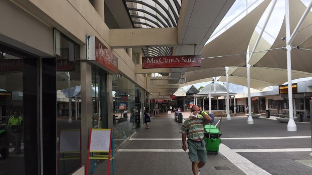 “Buildings are empty, which means we’re not receiving rent,” Ipswich administrator Greg Chemello says of  Ipswich Mall.