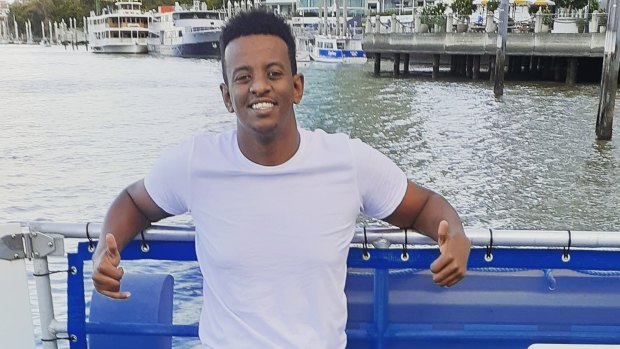 Girum Mekonnen, 19, was fatally stabbed at Zillmere's O’Callaghan Park, in Brisbane's north, last Sunday evening. 