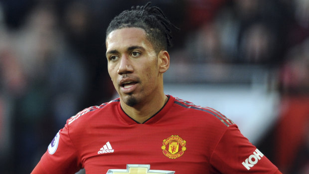 Manchester United's Chris Smalling has been the target of online abuse.