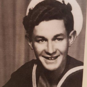 Ron “Dixie” Lee signed up as a coder with the navy aged 17.