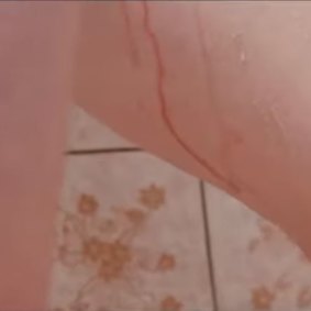 A still from the television advertisement, which aims to destigmatise menstruation.