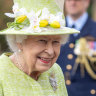 The Queen’s maskless moment at RAAF ceremony