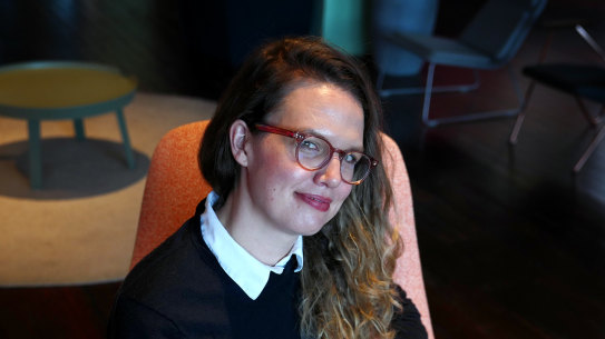 Culture Amp project manager Charlotte Hatherly enjoys the right to disconnect at her workplace.