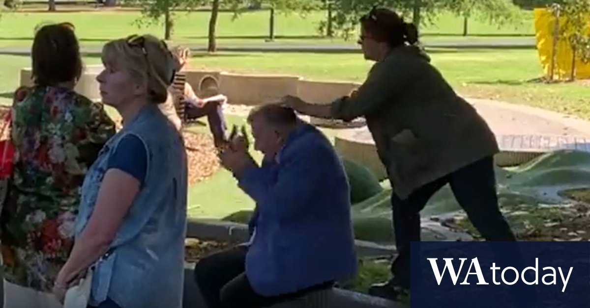Craig Kelly egged in Melbourne's Fawkner Park - Vimarsana News