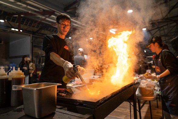 The Hawker 88 Night Market returns to Queen Victoria Market this week with more than 50 stallholders.